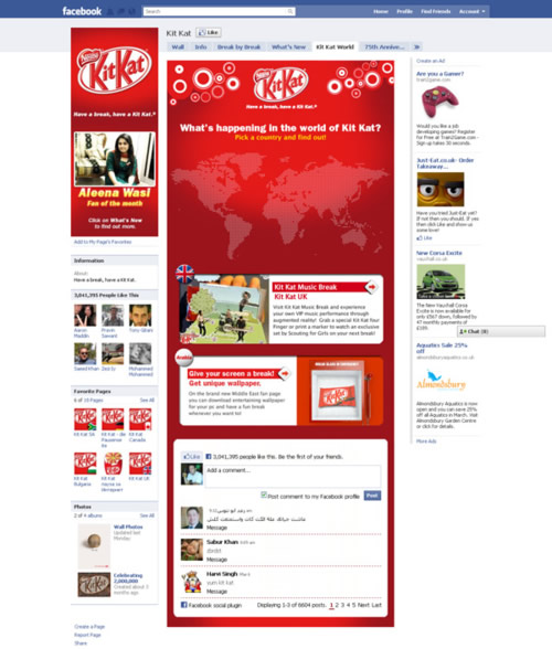 kitkat Facebook Page kitkat Facebook Page