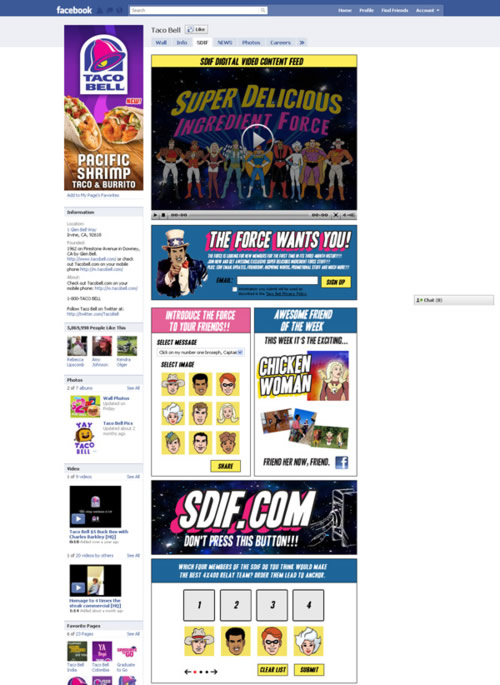 Tacobell Facebook Page Tacobell Facebook Page