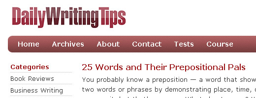 Daily writing tips