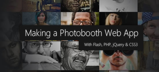 Photobooth with PHP, jQuery and CSS3