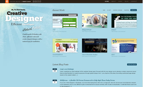 Robert Sandy Jr - Web Designer, Digital Artist