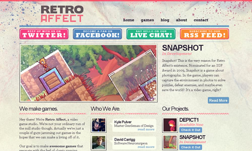 Retro affect Retro affect