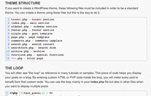 My WordPress Cheat Sheet