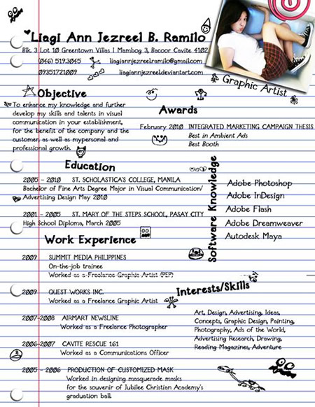 creative resume