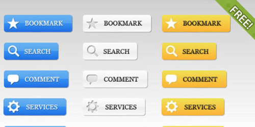Free PSD Web design elements