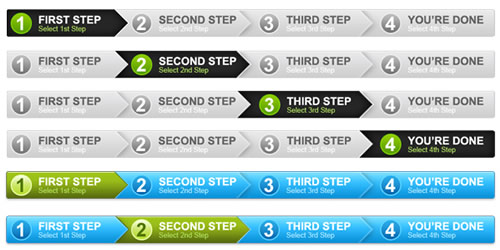 Free PSD Web design elements