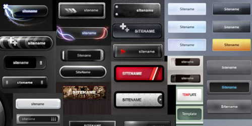 Free PSD Web design elements