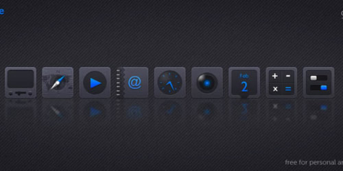 Deep Space 9 icons psd
