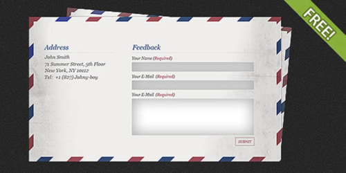 Free PSD Web design elements