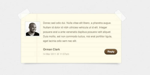 Free PSD Web design elements