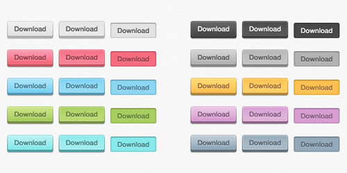 Free PSD Web design elements