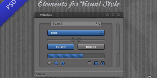 Free PSD Web design elements