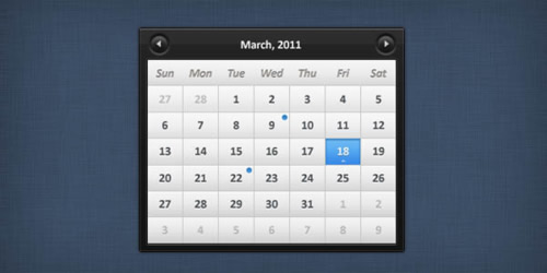 Free PSD Web design elements