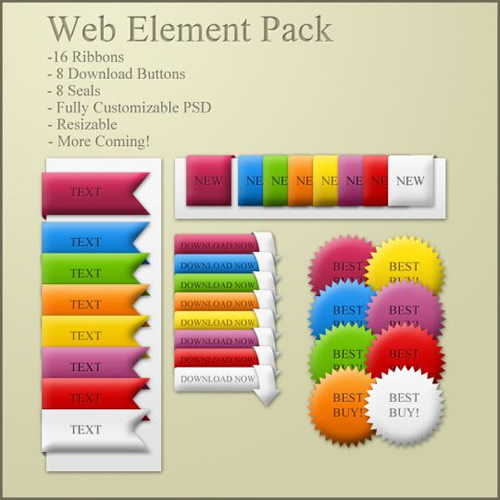 Web Element Pack