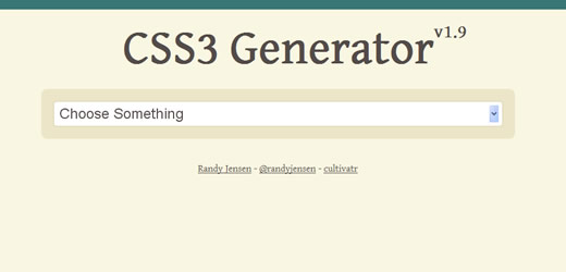 CSS3 generator