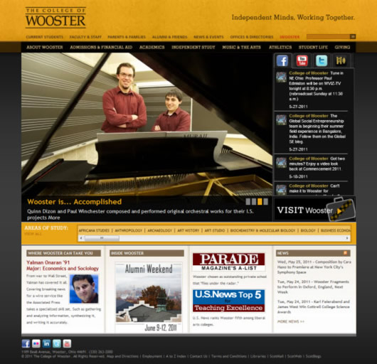 college of wooster