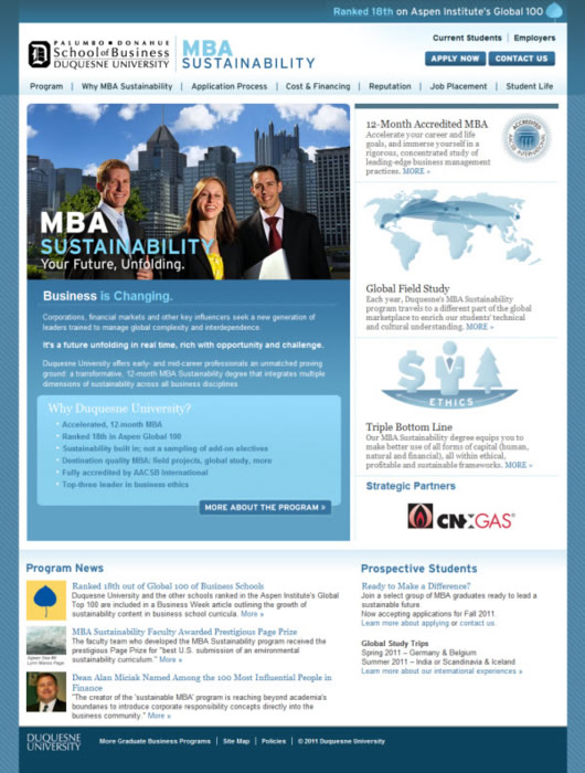 mba duquesne university