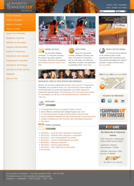university of tennessee