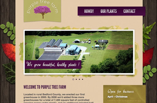 Purple tree farm