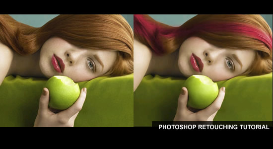 Change Hair Color With Photoshop