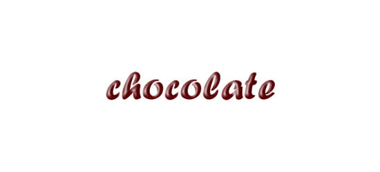 Yummy Chocolate Text