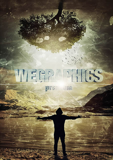 Create a Stylish Grunge Poster with 3D Typography in Photoshop Create a Stylish Grunge Poster with 3D Typography in Photoshop