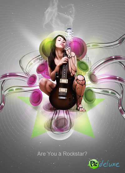Create Rockstar Poster in Photoshop Create Rockstar Poster in Photoshop