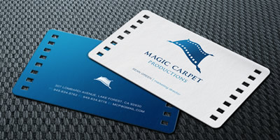 Magic Carpet Productions Business Card