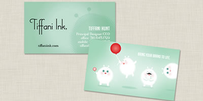 Tiffani Ink Business Cards