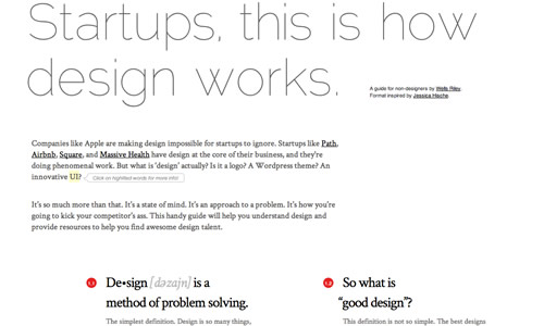 Startups, This is how design works
