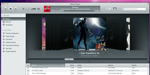 iTunes Inspired Music Player (PSD)