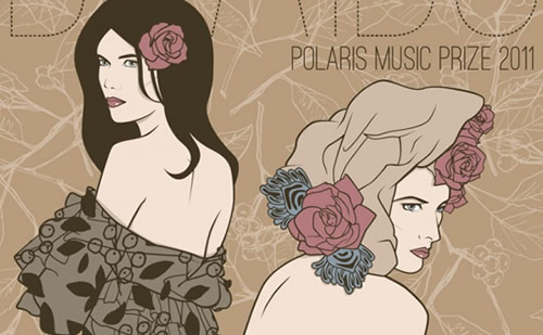 Polaris Canada Music Prize Poster by Chelsea Klukas