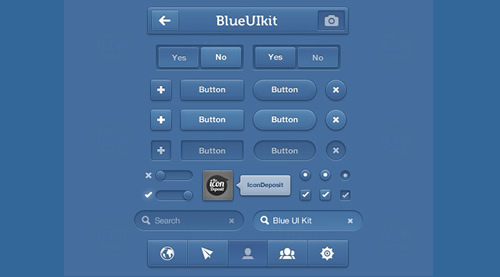 Blue UI Kit