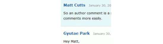 How to Highlight Author's Comments in WordPress