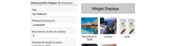 How to Show Your Latest Pinterest Pins in WordPress Sidebar Widgets