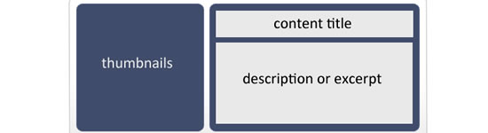 Custom WordPress content slider with various features 