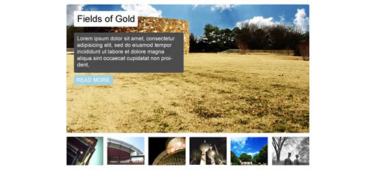 WordPress Featured Content Slider