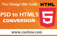 PSD To HTML5 PSD to HTML5