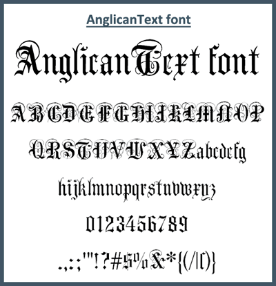 Free Old English Fonts To