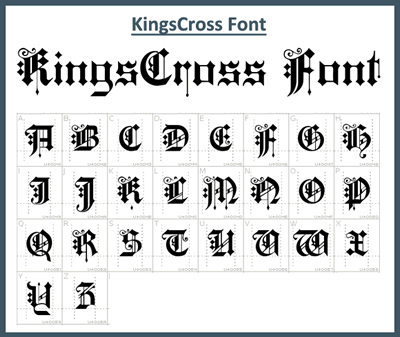 KingsCross Font