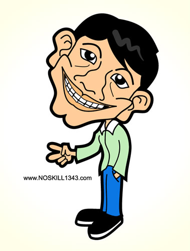 Vector Cartoon Caricature