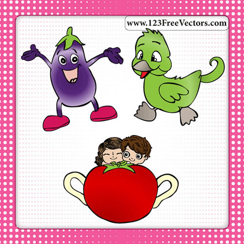 Free Cartoon Vectors