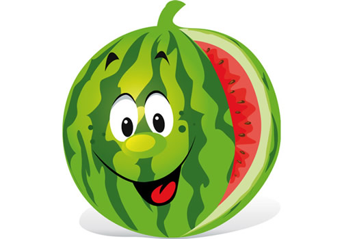 Cartoon Watermelon