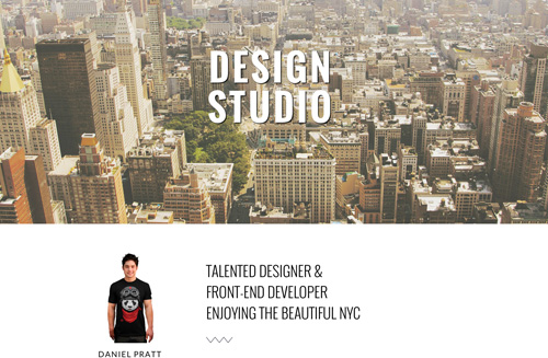 Studio One Page Free Bootstrap HTML Theme