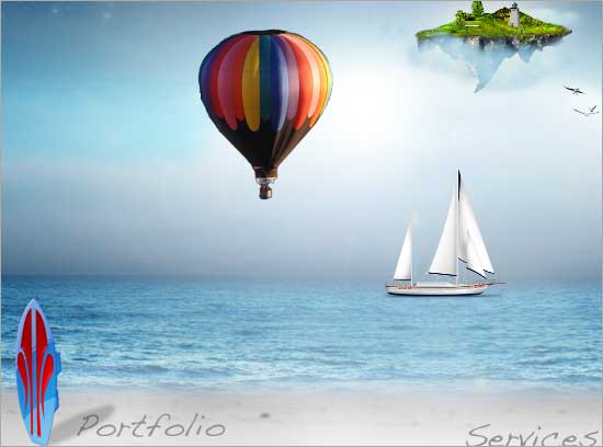 50 blue color in web design