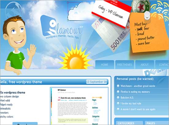 50 blue color in web design