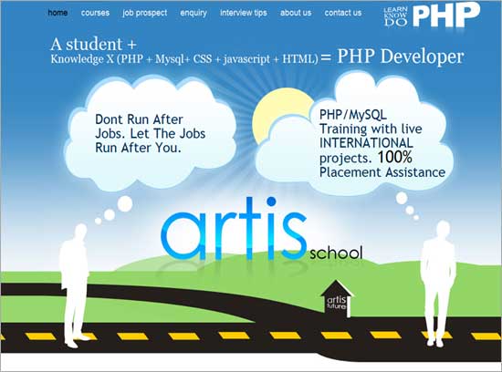 50 blue color in web design