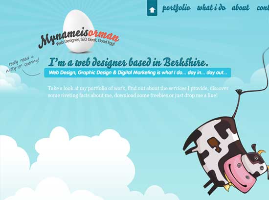 50 blue color in web design