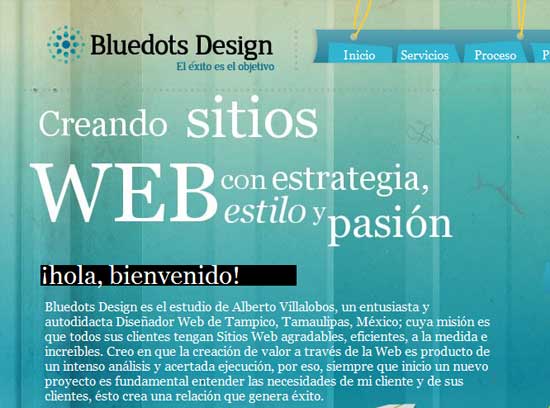 50 blue color in web design