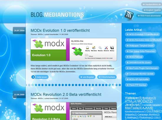50 blue color in web design